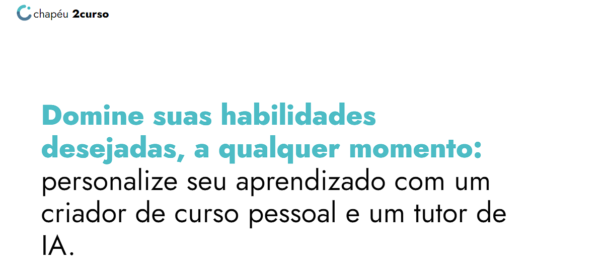 Imagem ferramenta Chat2Course