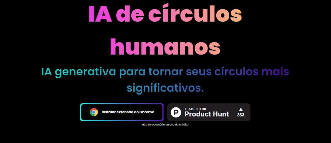 Imagem ferramenta Human Circles AI