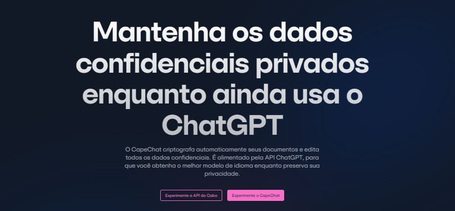 Imagem Ferramenta CapePrivacy