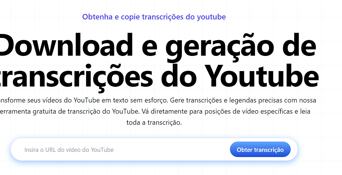 Imagem ferramenta TranscriptDownload