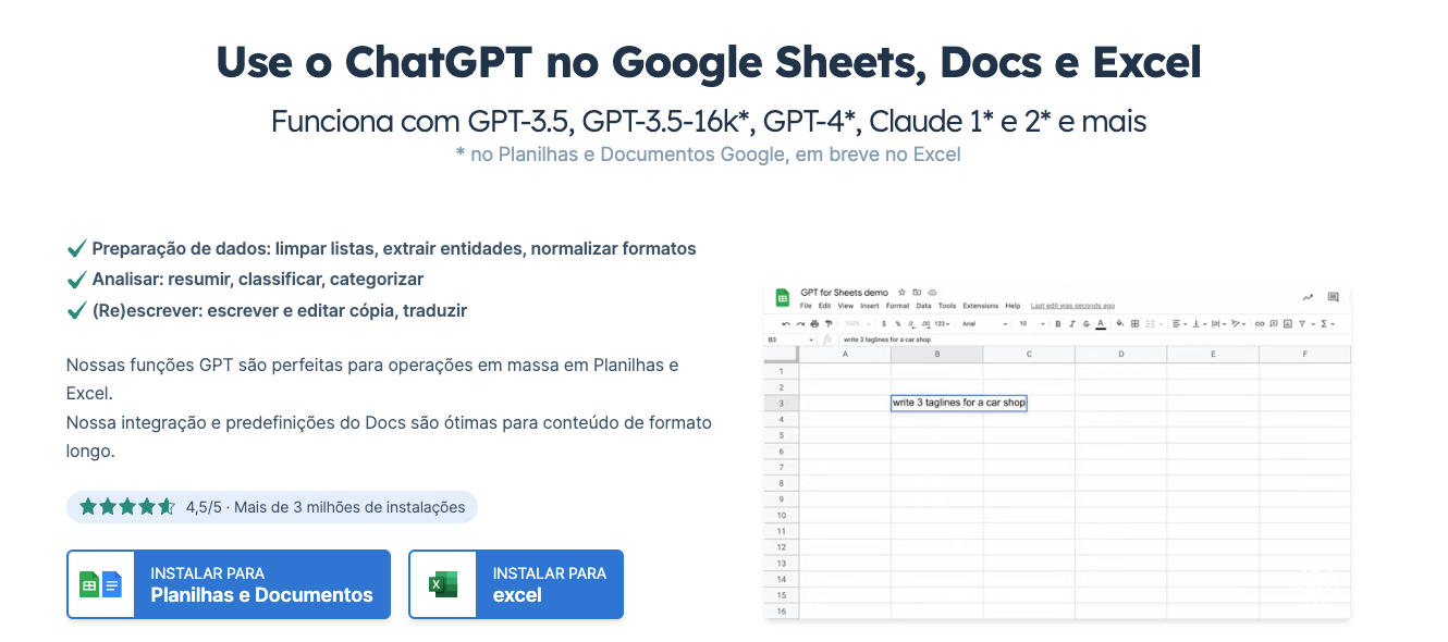 Imagem ferramenta GPT for Work