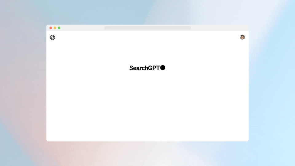 SearchGPT Prototype