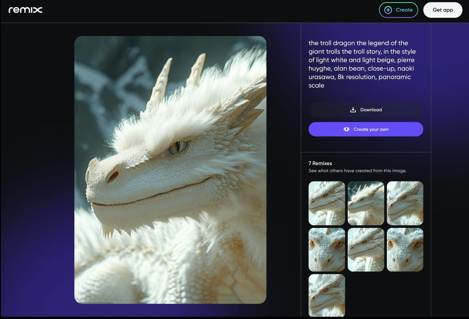 Remix For Web: Crie imagens AI facilmente.