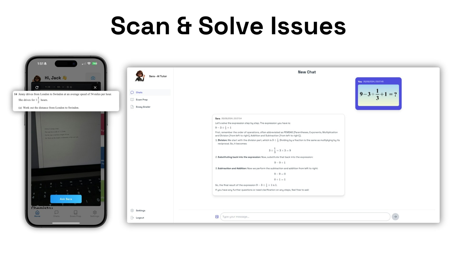 Sara – AI Tutor & Exam Planner