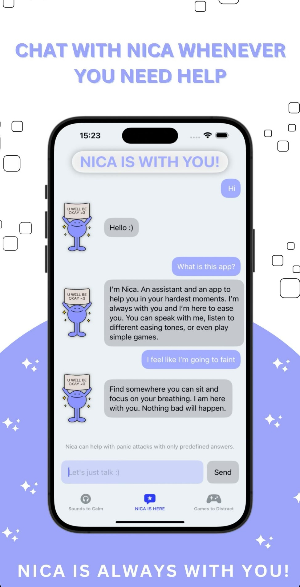 Nica – Panic Attack Relief Aid