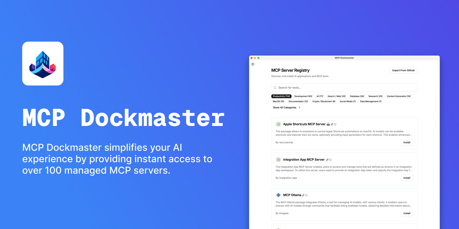 MCP Dockmaster