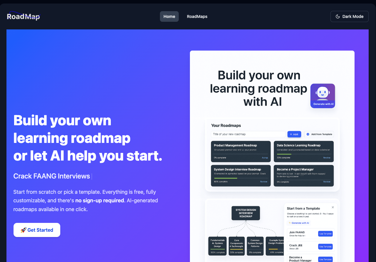RoadMapTracker – AI