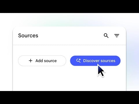 NotebookLM Discover Sources
