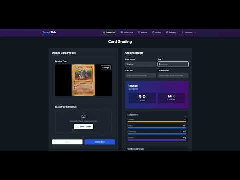SmartSlab – Trading Card Grading