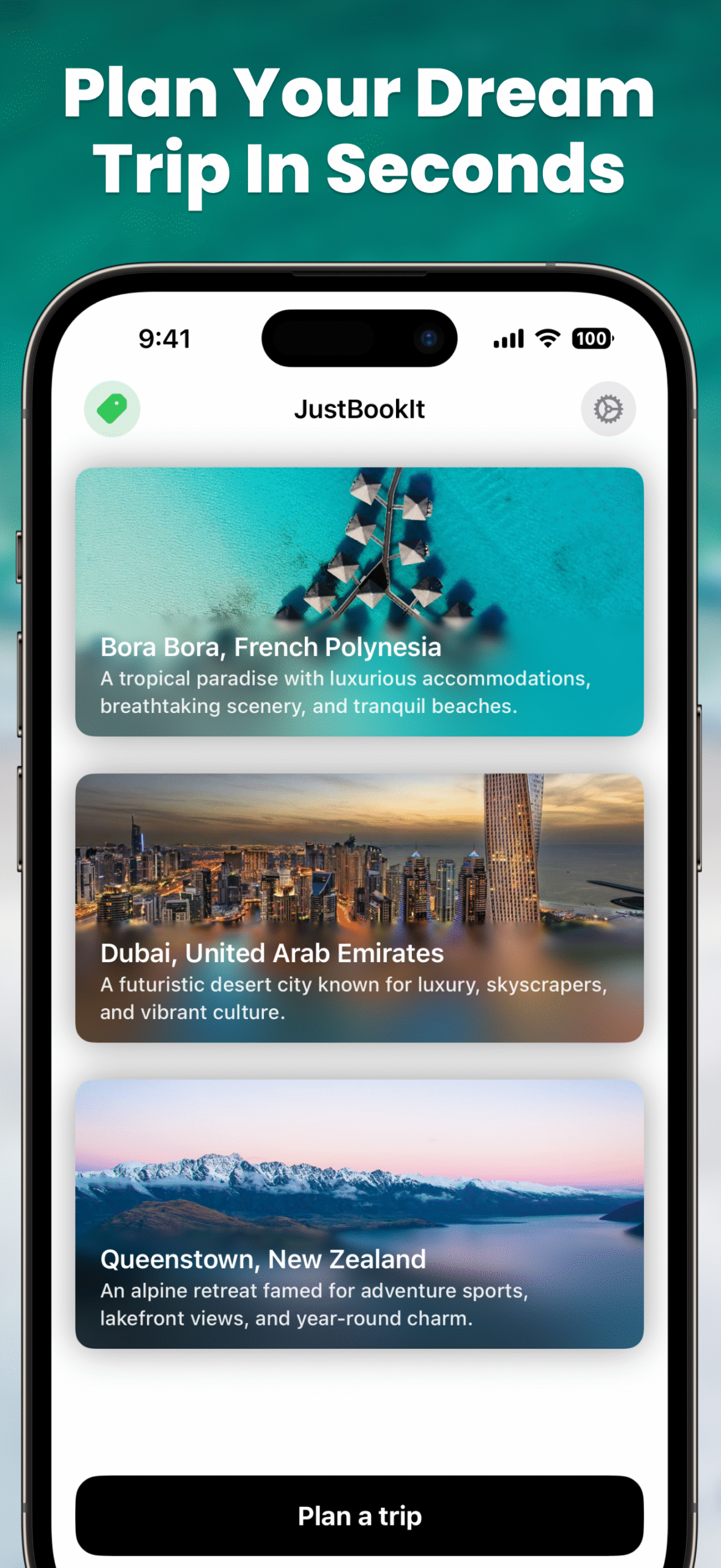 Travel Planner – JustBookIt