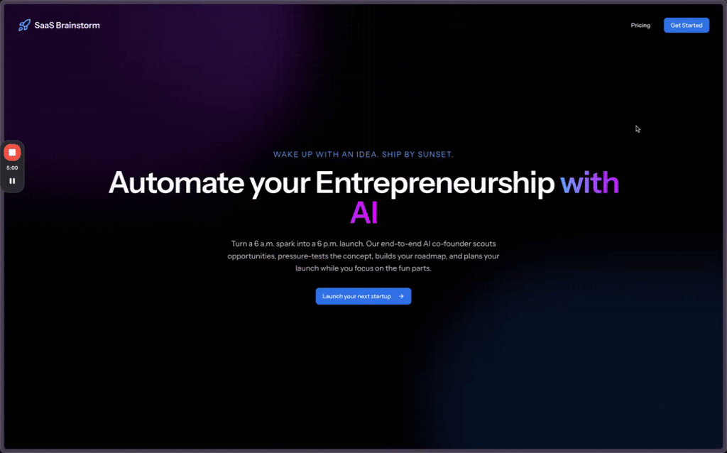 SaaS Brainstorm