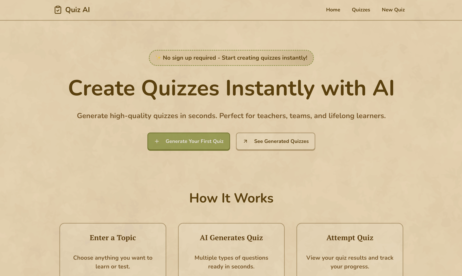 Quiz AI