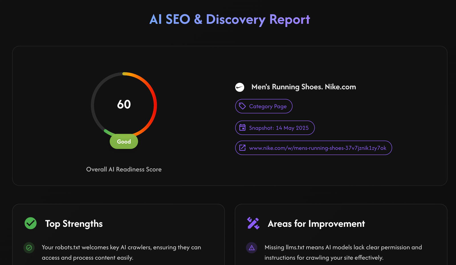 AI Page Ready