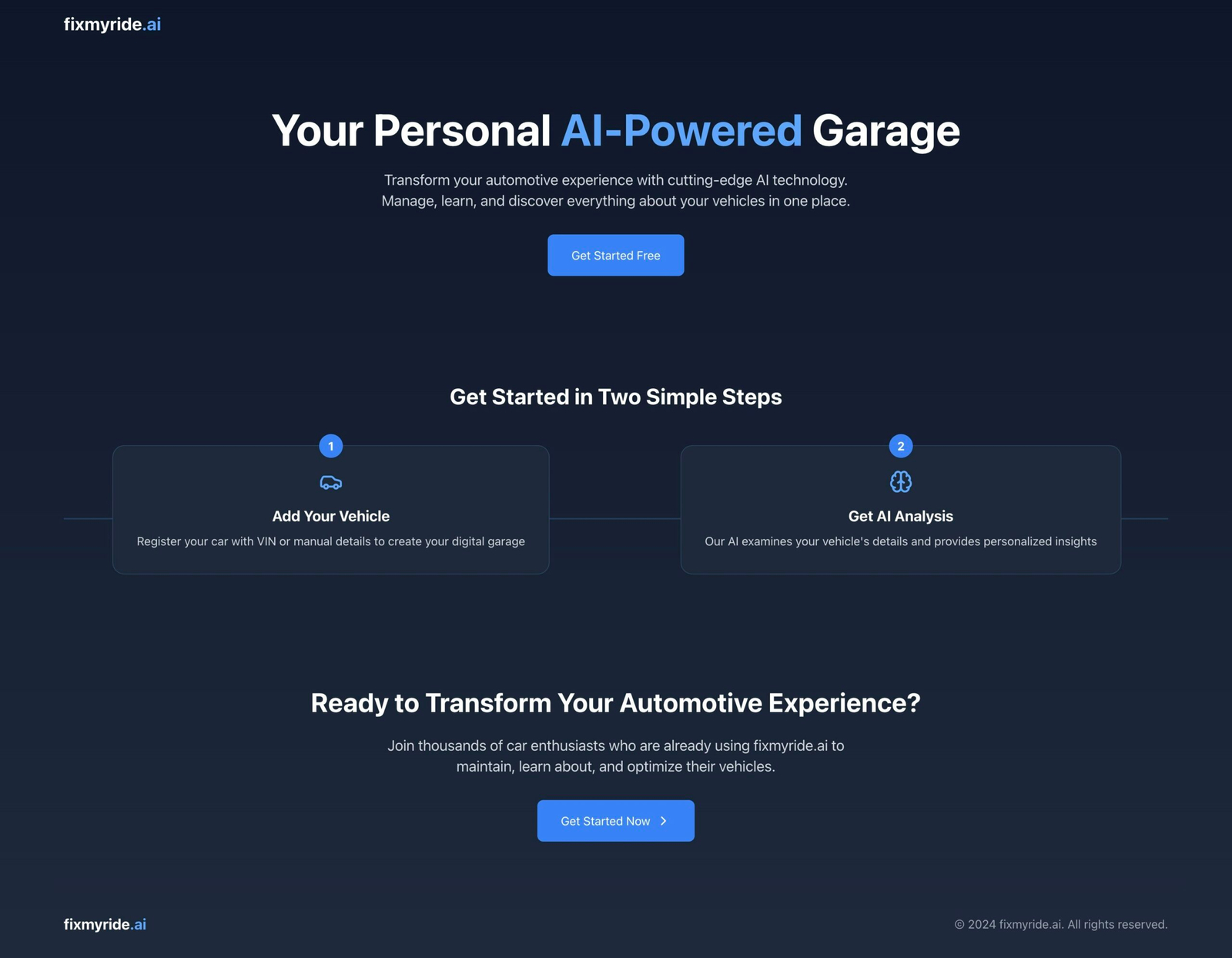 FixMyRide.ai