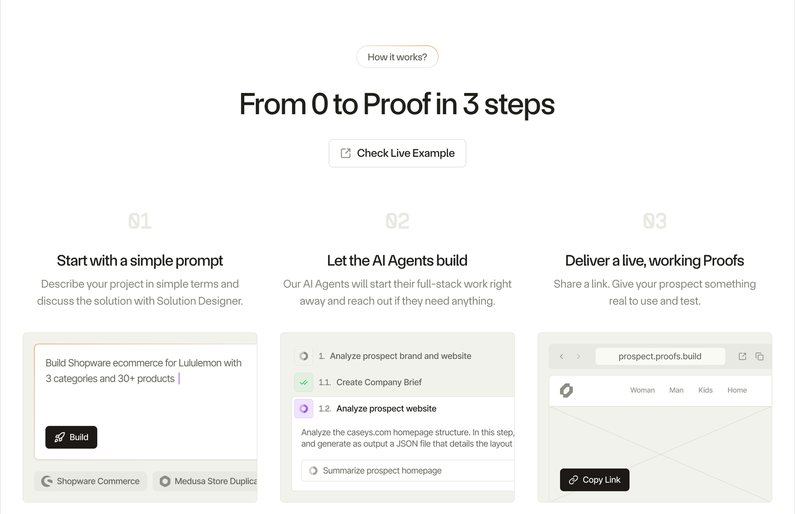 Proofs – AI Agents for Sales Engineering
