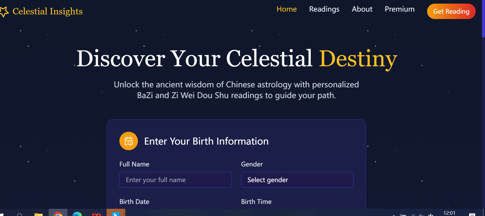 chinese fortune telling