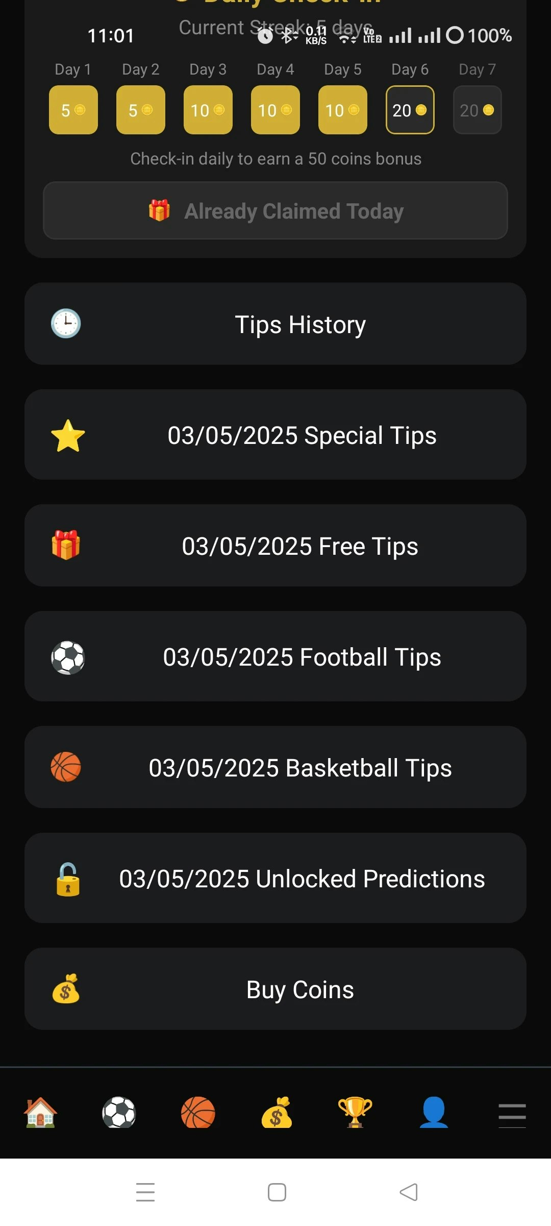 Tsapou AI Betting Tips