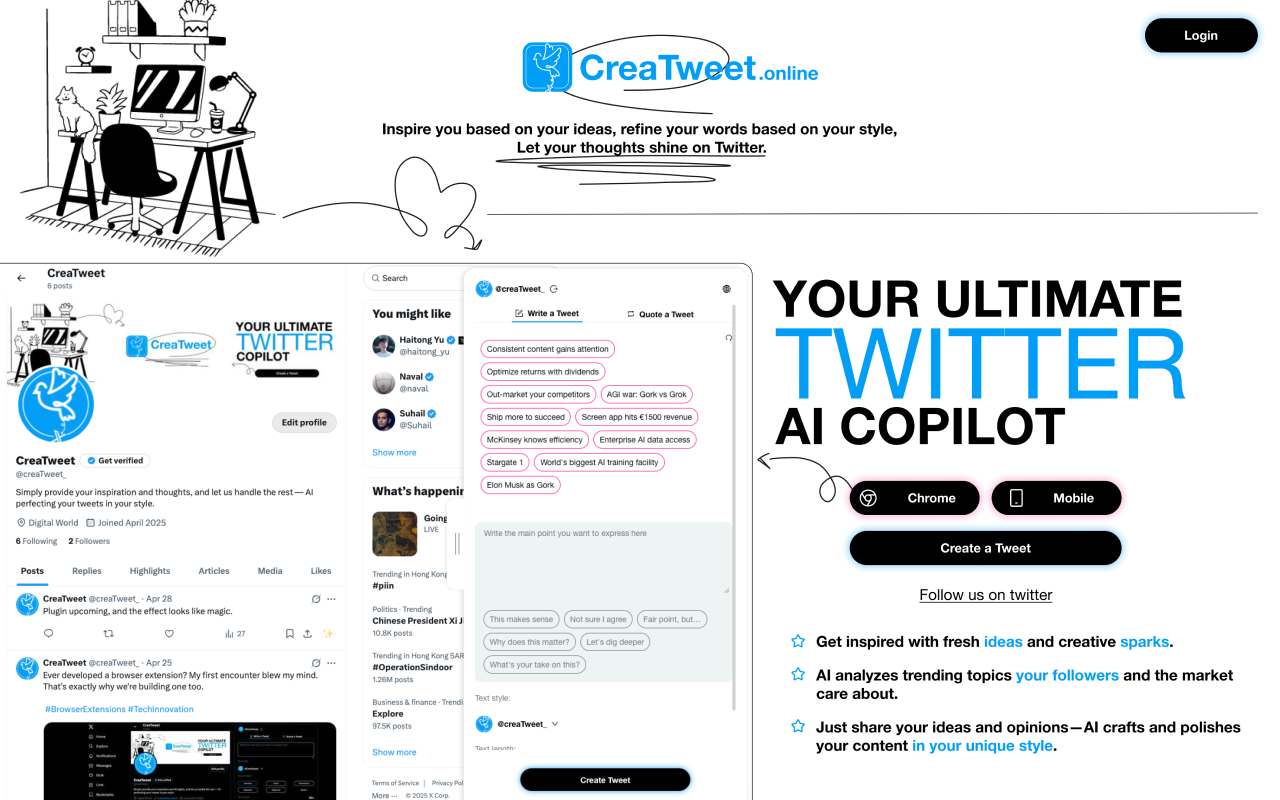 CreaTweet