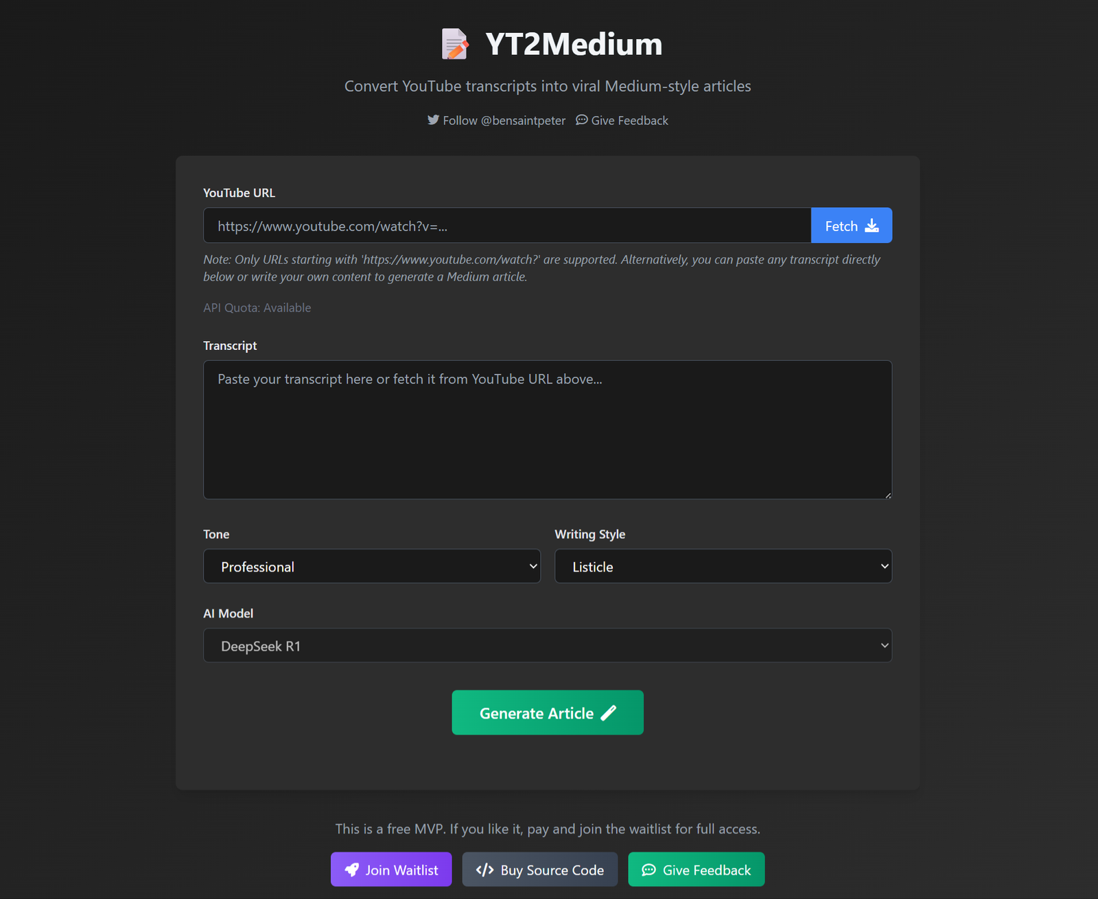 YT2Medium