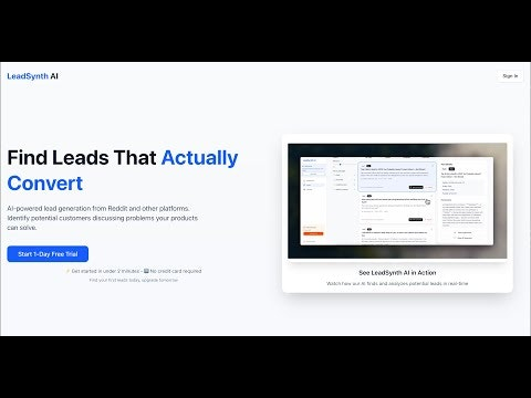 LeadSynth AI