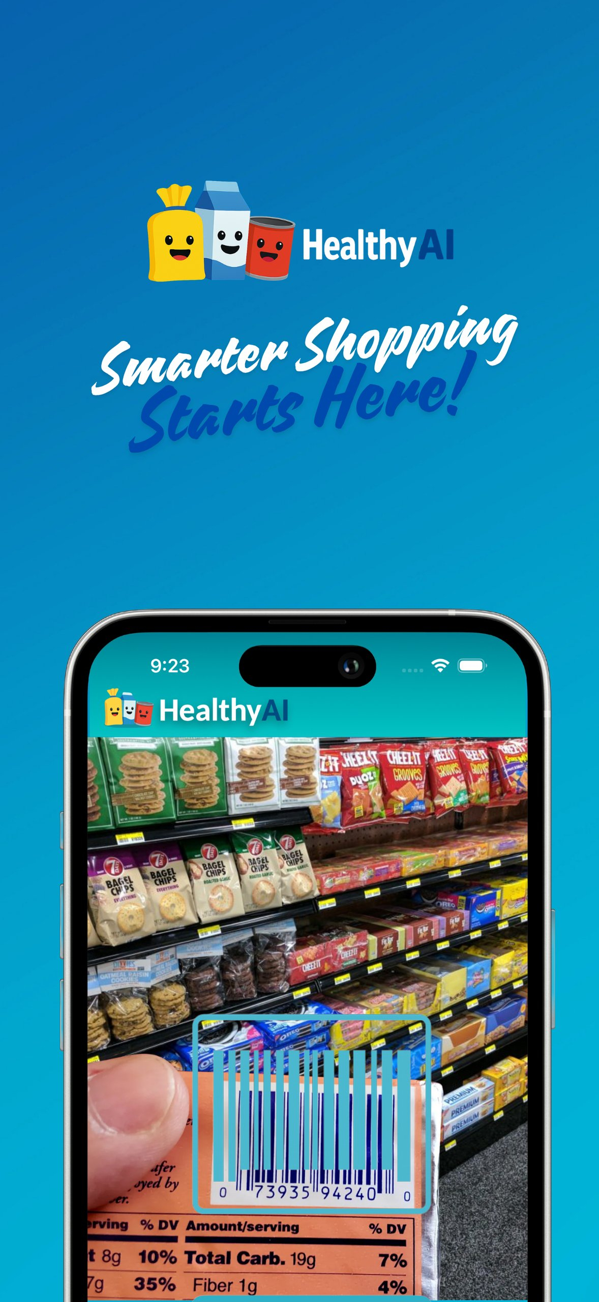HealthyAI – Nutrition Scanner