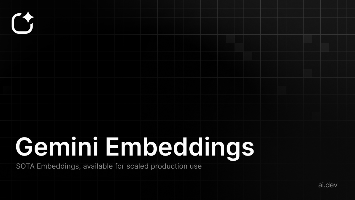 Gemini Embeddings