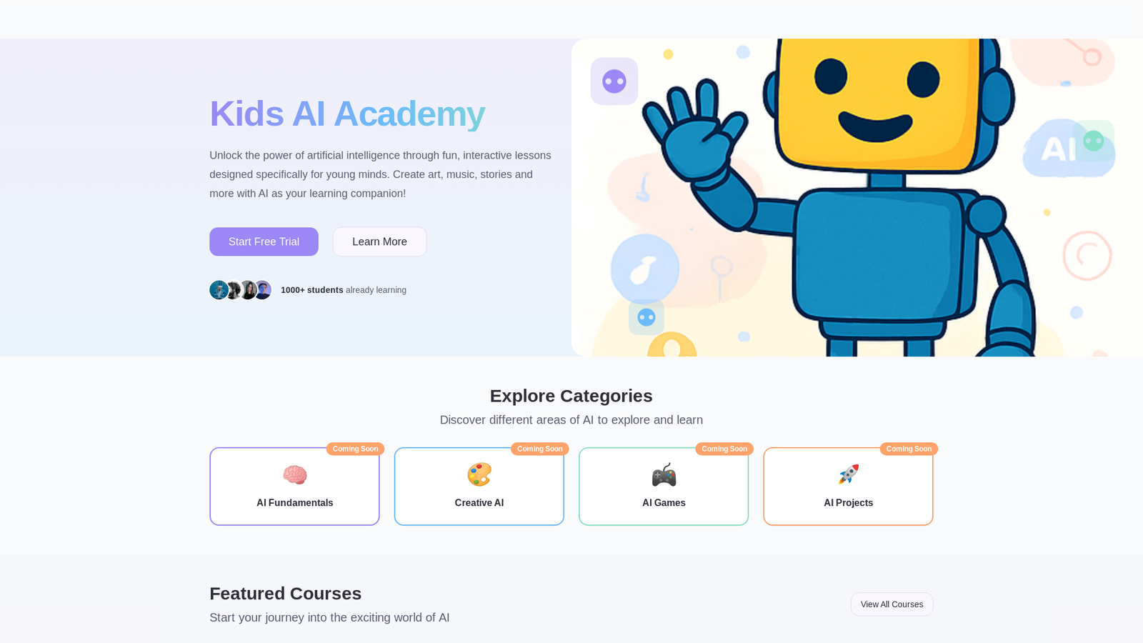 Kids AI Academy