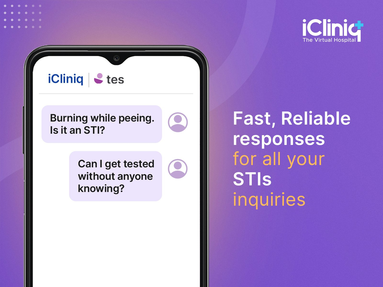 iCliniq Tes – STI AI Assistant