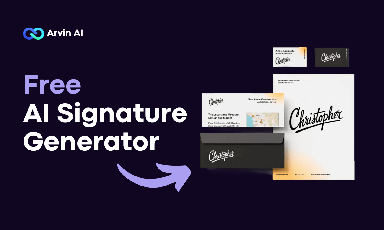 Arvin AI Signature Generator