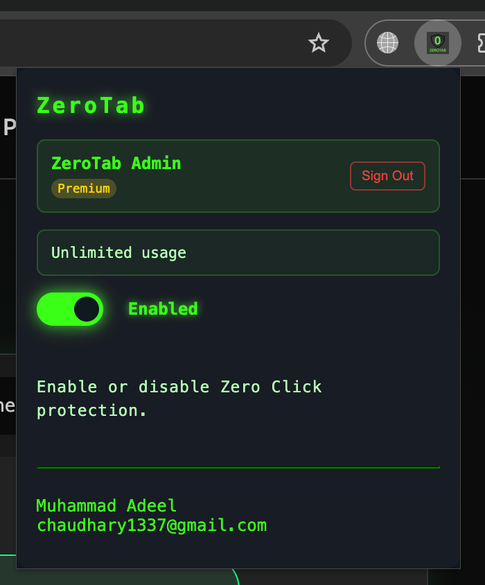 ZeroTab