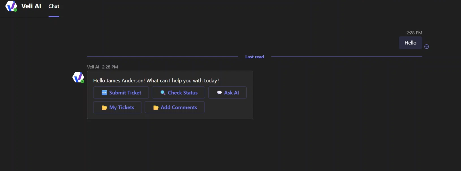 Velixa – AI-Powered ITSM Assistant