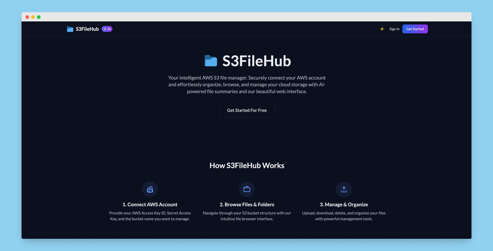 S3FileHub