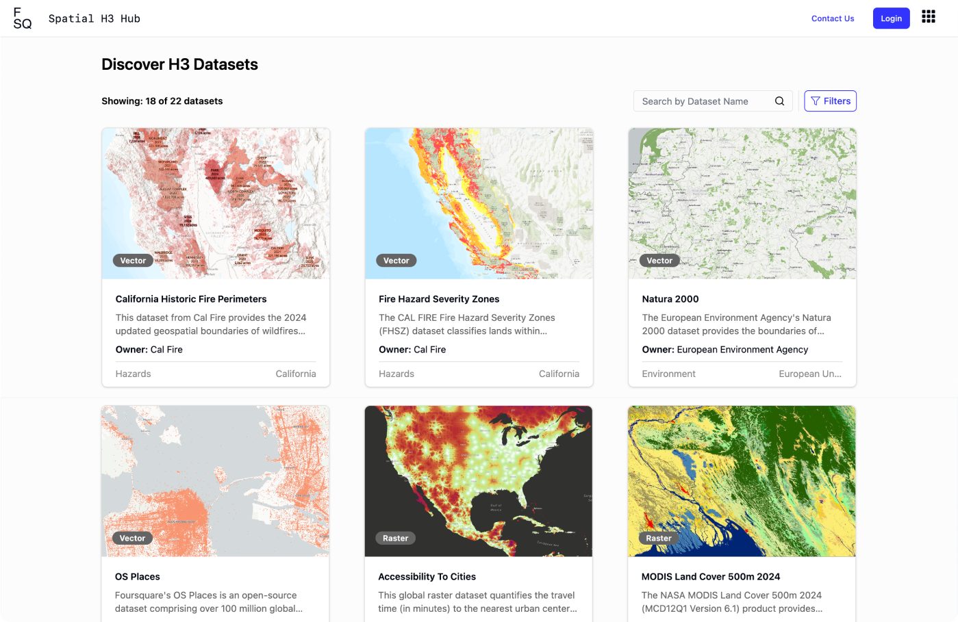 Foursquare Spatial H3 Hub