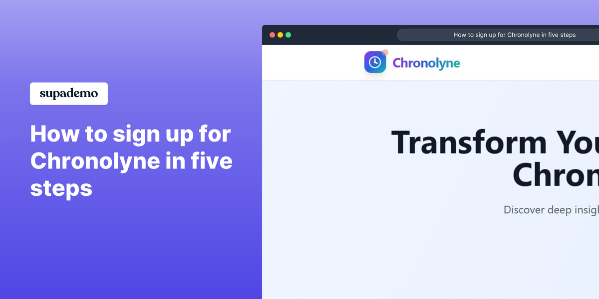 Chronolyne