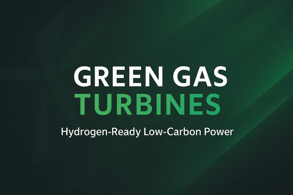 Green Gas Turbines