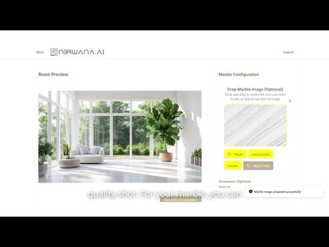 Marble Visualizer By Nirwana.AI
