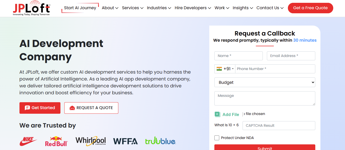 Ai App development services