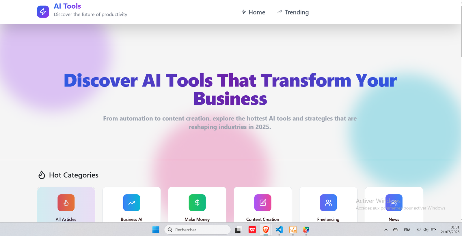 React App