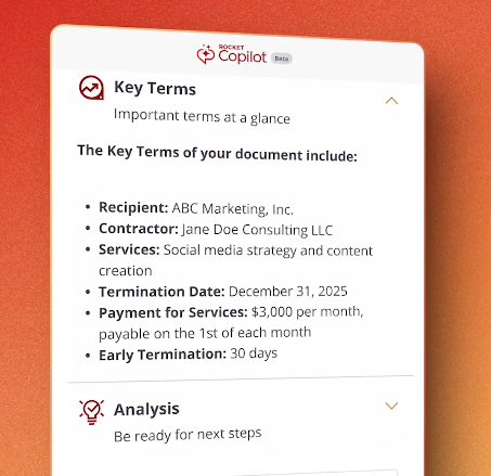 Rocket Copilot™ Contract Review