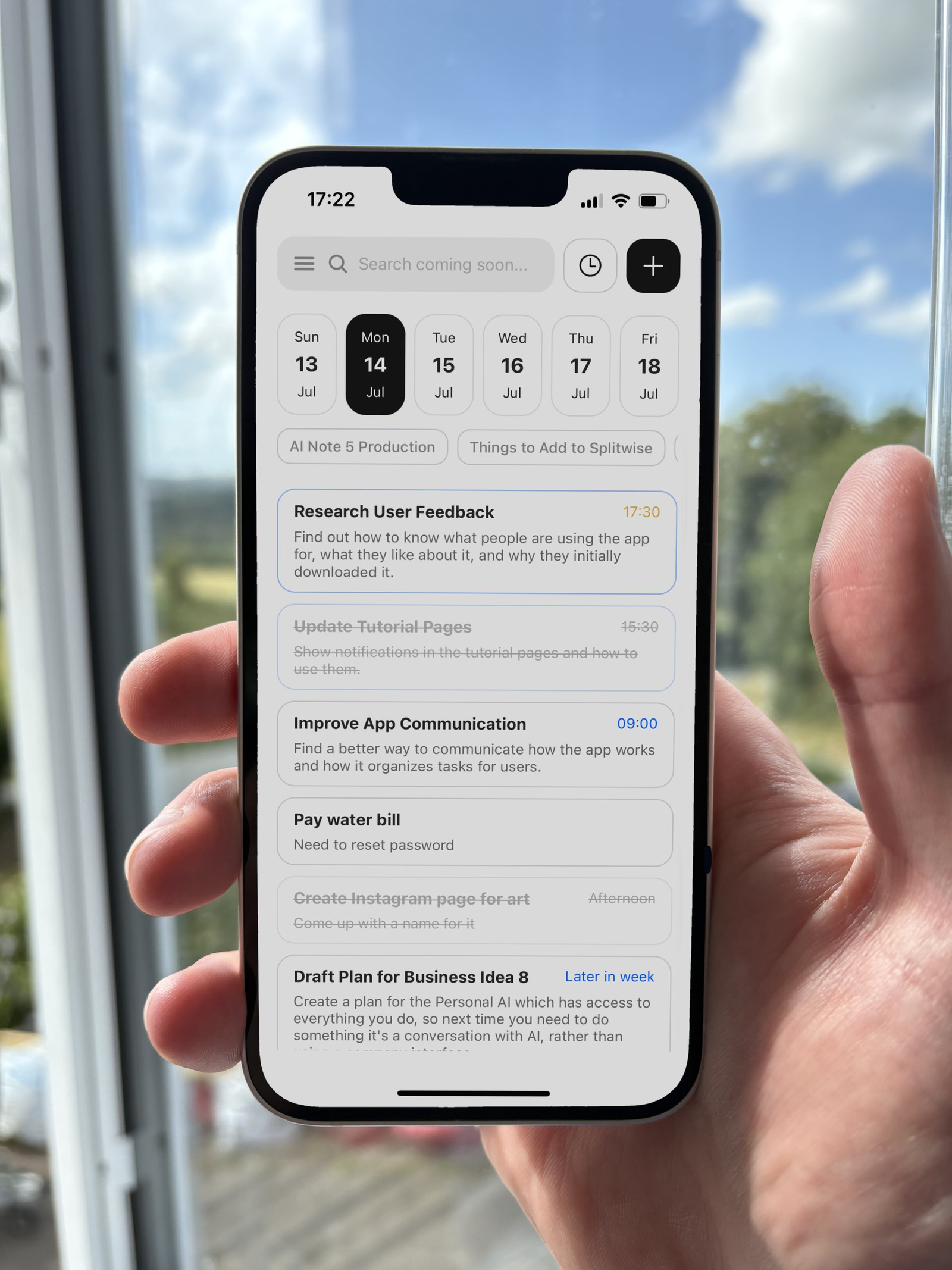 Datebook iOS