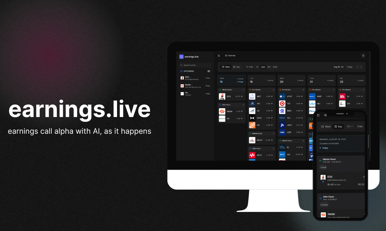earnings.live