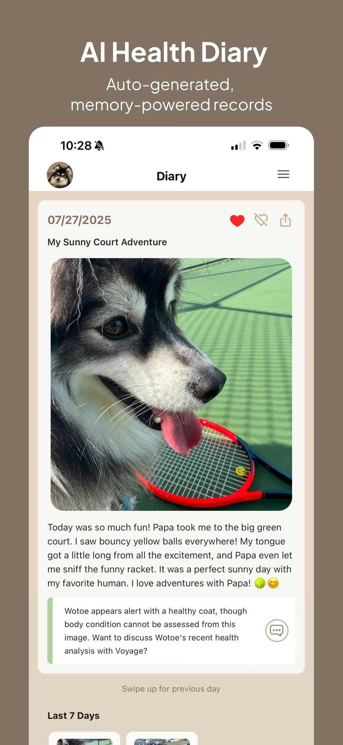 Voyage Pet AI