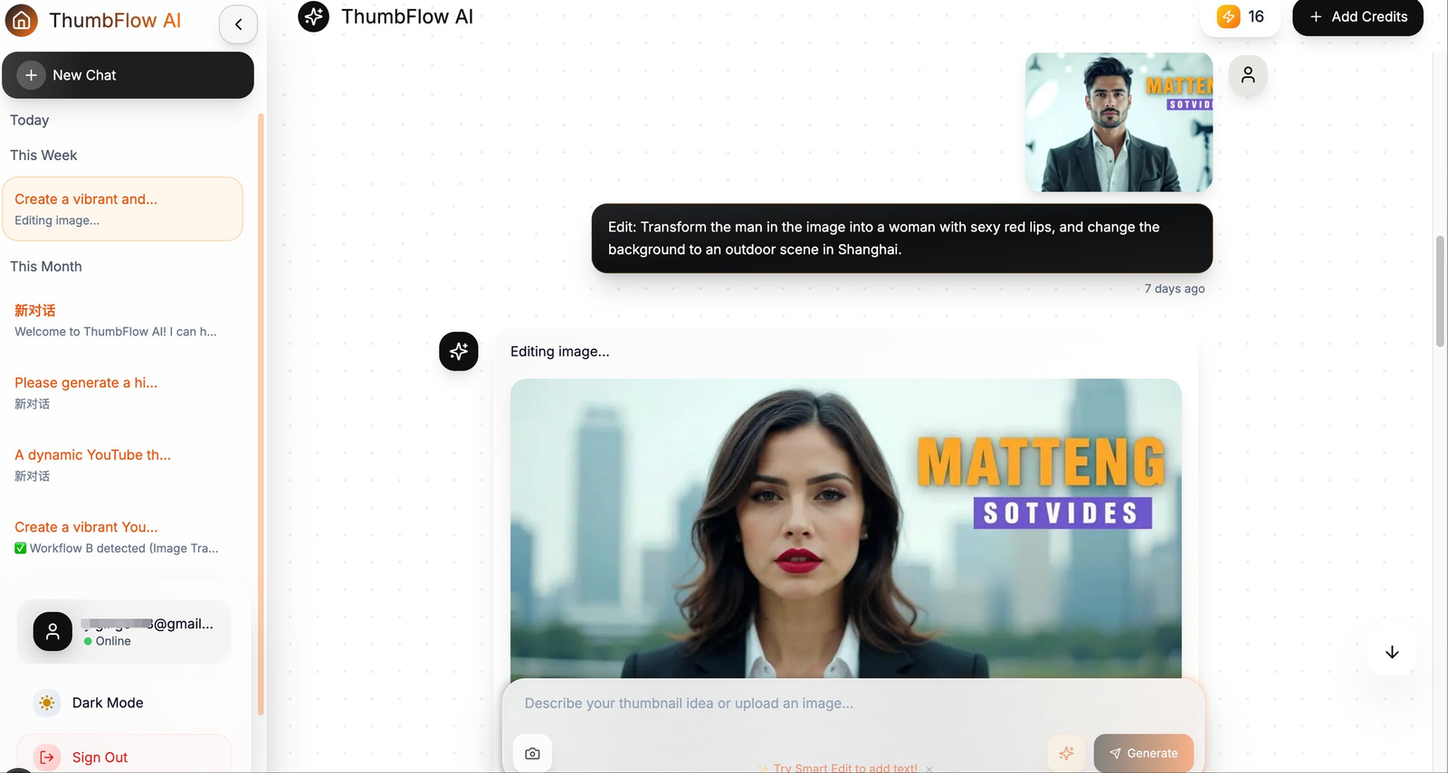 ThumbFlow AI