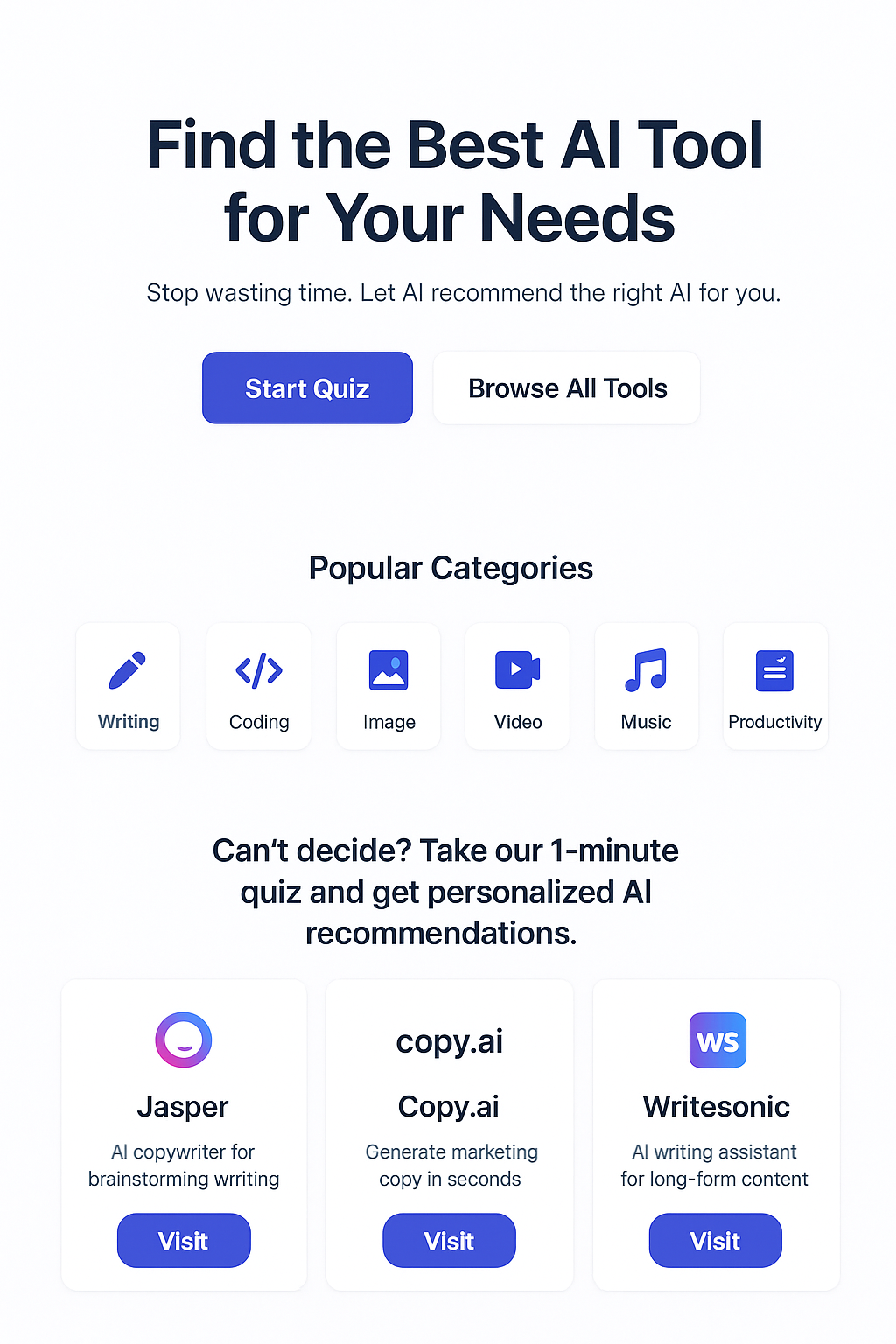 AI Tool Finder