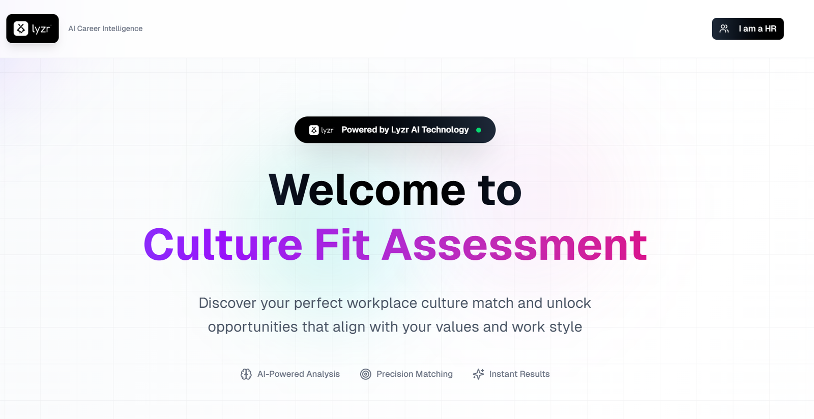Culture Fit Assessment: Powered by Lyzr