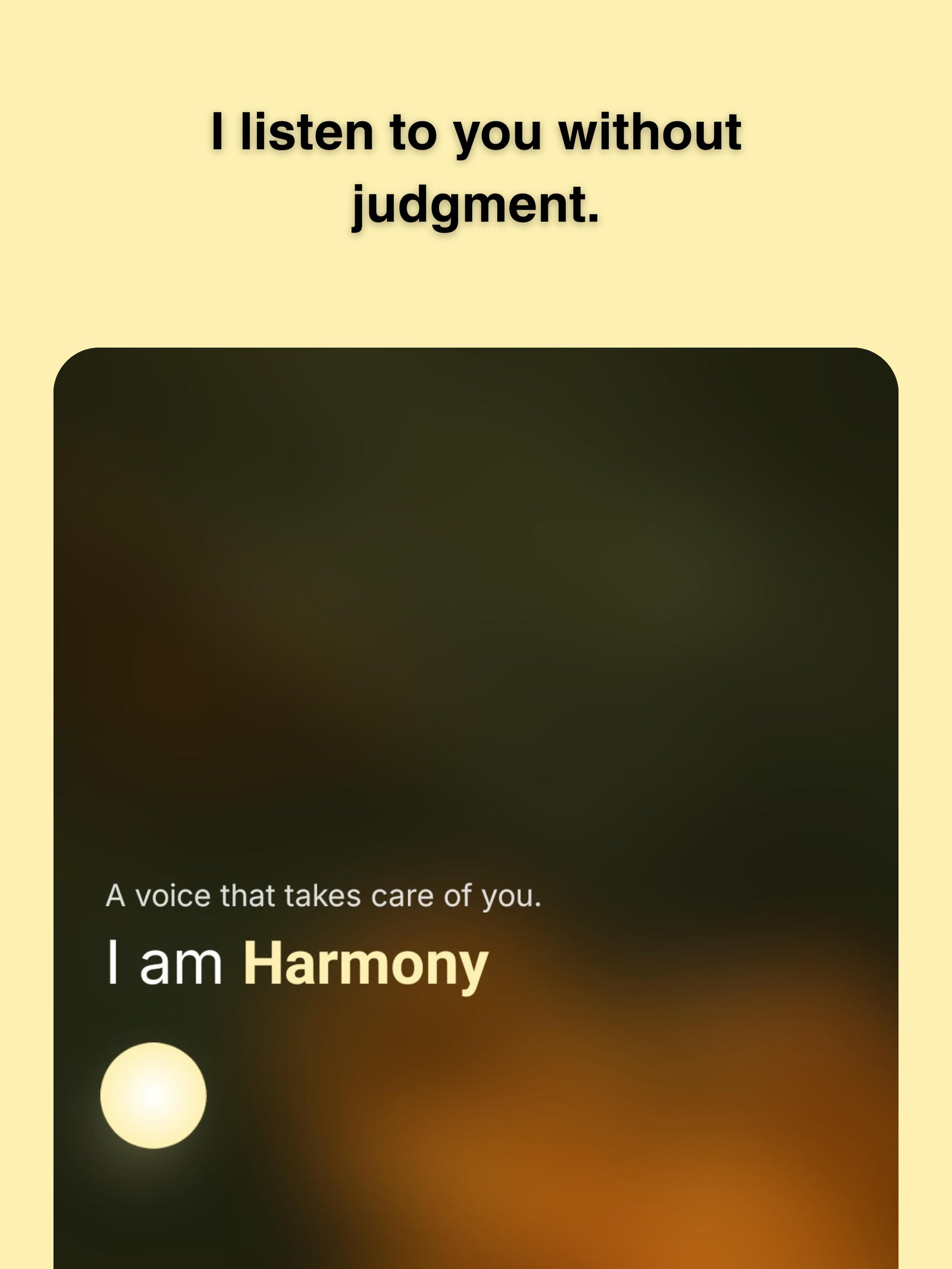 Harmony AI: Your Emotional Coach