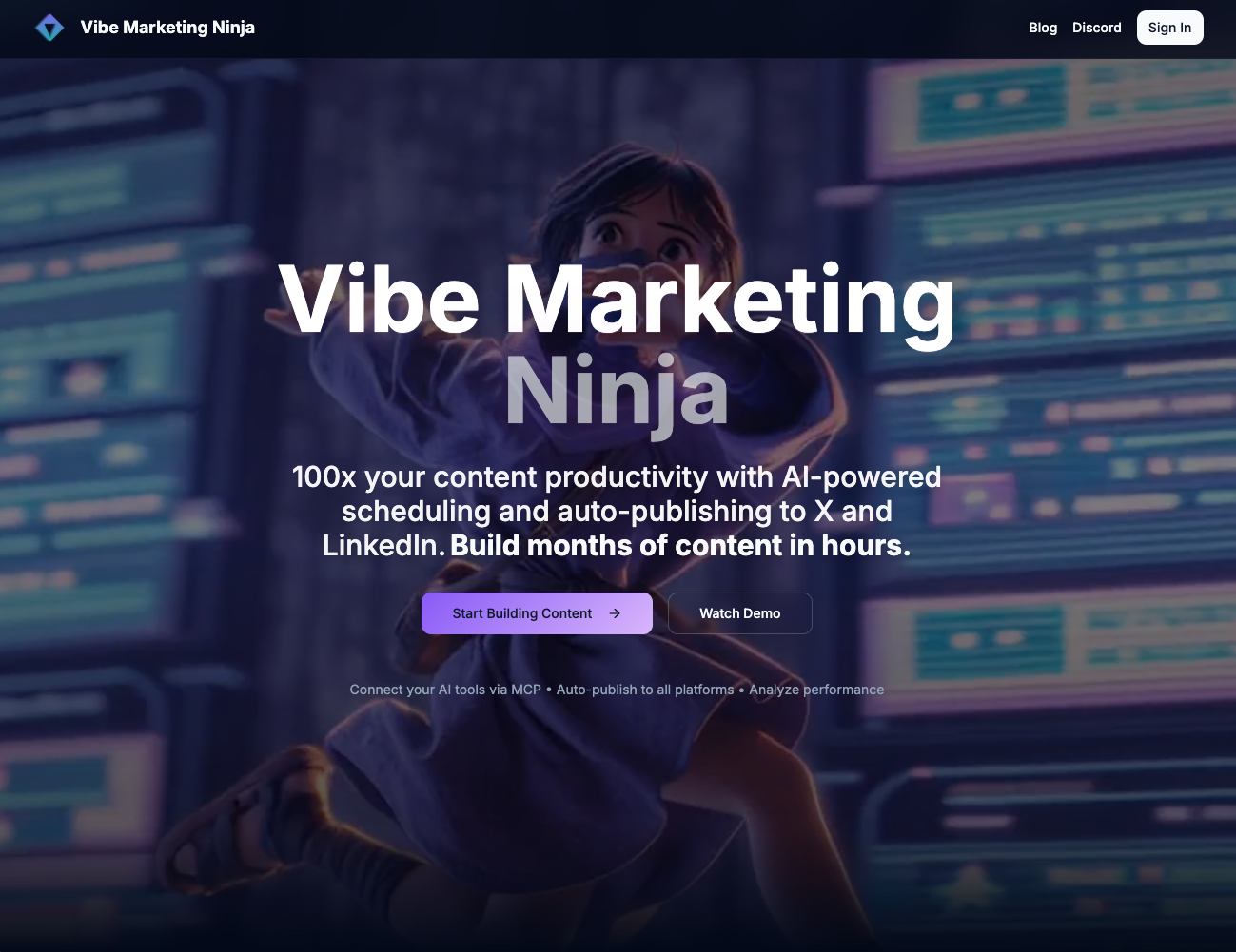 Vibe Marketing Ninja