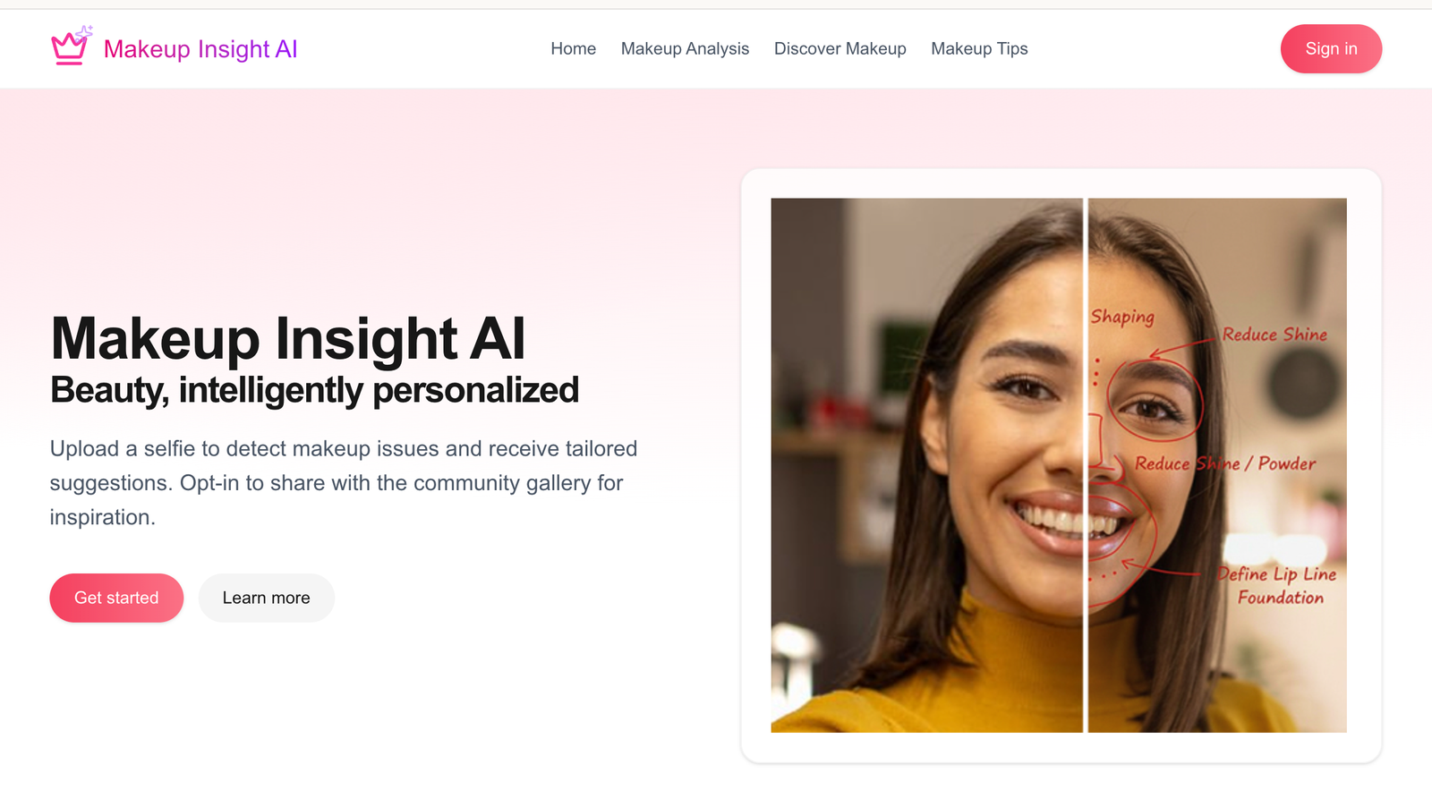 Makeup Insight AI , Makeup Analysis AI