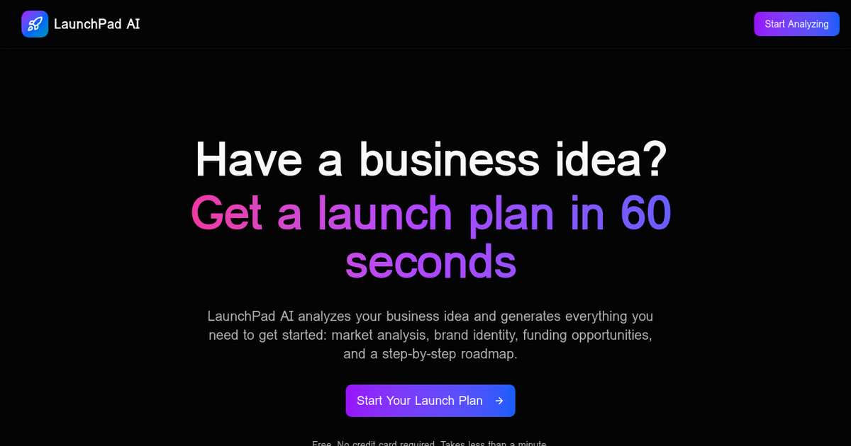 LaunchPad AI