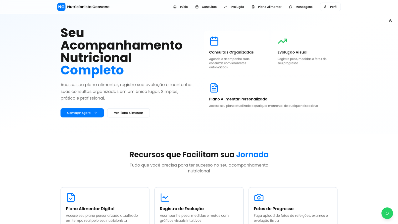 Nutricionista Geovane